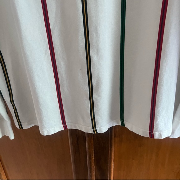 GUESS Striped Long-Sleeved Top Size Medium - Picture 2 of 7